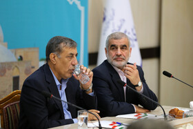 علی نیکزاد نایب رئیس مجلس شورای اسلامی و محمدجعفر قائم‌پناه معاون اجرایی رئیس‌جمهور 