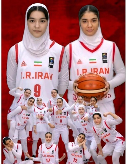 موفقیت تاریخی بسکتبال خوزستان در رده‌های پایه دختران