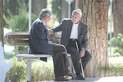 سالمندی صبر سنگین، شعله سکوت