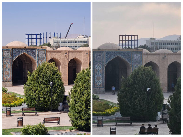 میراث فرهنگی میگوید ساختوساز در بافت کرمان را متوقف کرده اما عکسها حرف دیگری میزند!