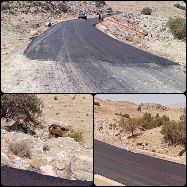 مرگ راننده غلتک در بهمئی