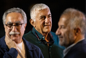 رضا کیانیان در مراسم گرامیداشت روز سینما