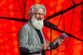 سخنرانی بهرام عظیمی در مراسم گرامیداشت روز سینما