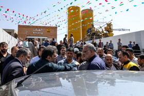 تست گرم بخش پایانی خط ۷ مترو و افتتاح ورودی دوم ایستگاه آهنگ با حضور علیرضا زاکانی، شهردار تهران