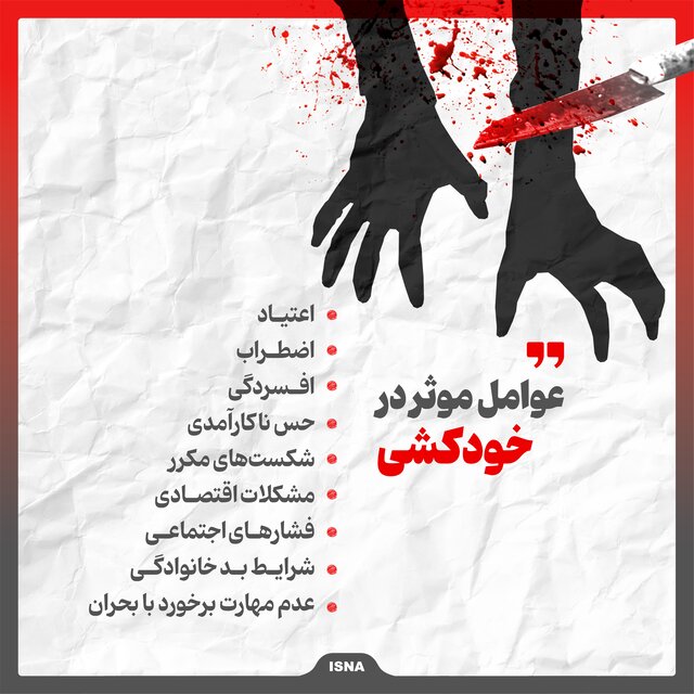 اینفوگرافیک/ چگونه فرد در معرض خودکشی را شناسایی کنیم؟