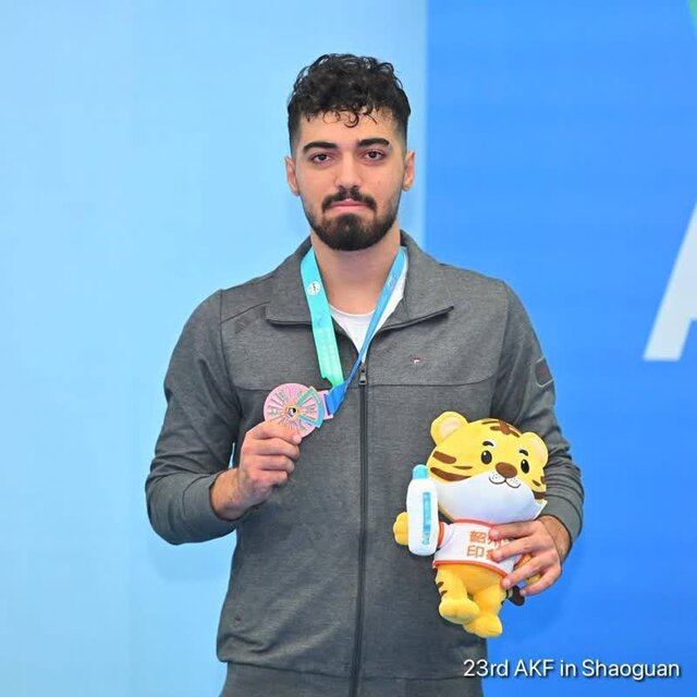 کاراتهکای ایلامی به مدال برنز آسیا رسید