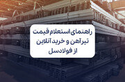راهنمای استعلام قیمت تیرآهن و خرید آنلاین از فولادسل