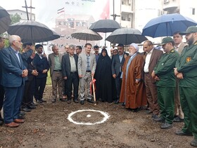 مدرسه اولیا در آستارا خشت گذاری شد