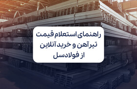 راهنمای استعلام قیمت تیرآهن و خرید آنلاین از فولادسل