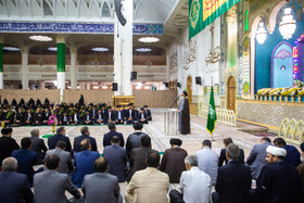 آیین خطبه خوانی خادمان حرم حضرت فاطمه معصومه(س)