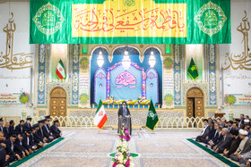 آیین خطبه خوانی خادمان حرم حضرت فاطمه معصومه(س)