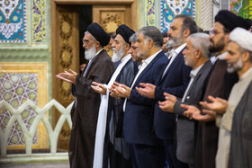 آیین خطبه خوانی خادمان حرم حضرت فاطمه معصومه(س)