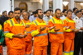 آیین خطبه خوانی خادمان حرم حضرت فاطمه معصومه(س)