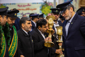 آیین خطبه خوانی خادمان حرم حضرت فاطمه معصومه(س)