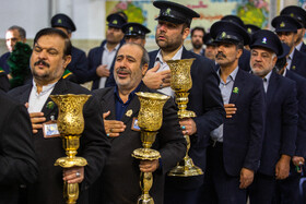 آیین خطبه خوانی خادمان حرم حضرت فاطمه معصومه(س)
