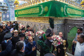 آیین خطبه خوانی خادمان حرم حضرت فاطمه معصومه(س)