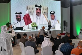 امیر قطر: اگر اسرائیل می‌خواهد سران حماس را ترور کند، چرا با آن‌ها مذاکره می‌کند؟