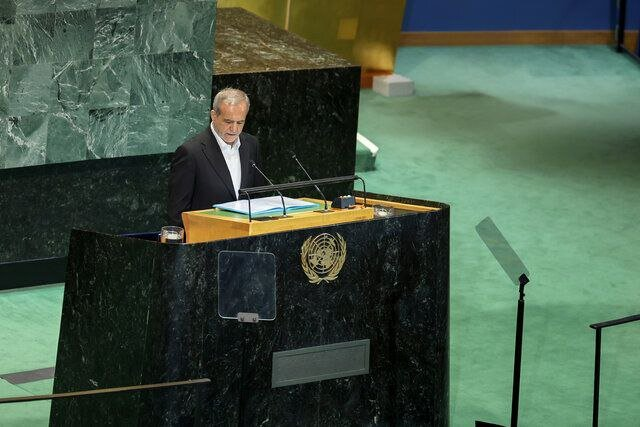 صلح و امنیت برای جهان؛ سوغات پزشکیان در سفر سال گذشته برای سازمان ملل