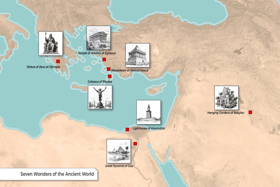 «عجایب هفتگانه» جهان باستان چه سرنوشتی داشتند؟