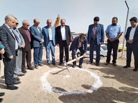 کلنگ‌زنی دو نیروگاه خورشیدی در ورامین با حضور  معاون استاندار تهران