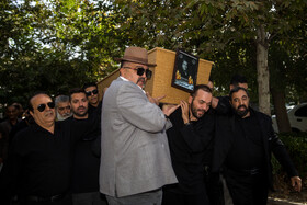 مراسم تشییع پیکر امید جهان