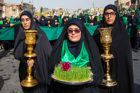 کاروان نمادین ورود حضرت فاطمه معصومه(س) به شهر قم