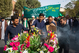 کاروان نمادین ورود حضرت فاطمه معصومه(س) به شهر قم