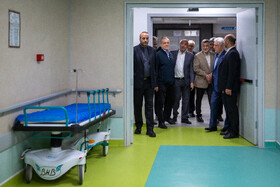 بازدید مسعود پزشکیان، رئیس جمهور از بخش کودکان بیمارستان  فیاض بخش 