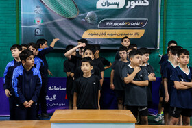 رقابت های بدمینتون نونهالان قهرمانی کشور - مشهد