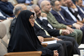 الهام یاوری، رئیس سازمان ملی پرورش استعدادهای درخشان (سمپاد) در مراسم اولین کارسوق حکمرانی داده محور