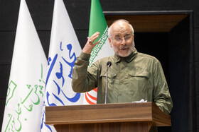 محمدباقر قالیباف رئیس مجلس شورای اسلامی در مراسم اولین کارسوق حکمرانی داده محور