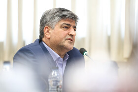 علیرضا حاتمی، رییس جهاددانشگاهی خراسان رضوی در تودیع معارفه رییس جهاددانشگاهی استان خراسان رضوی