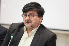 عبدالحمید احمدی، قائم مقام رییس و معاون پشتیبانی و مدیریت منابع جهاددانشگاهی در تودیع معارفه رییس جهاددانشگاهی استان خراسان رضوی
