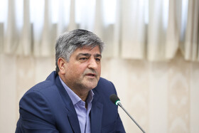 علیرضا حاتمی، رییس جهاددانشگاهی خراسان رضوی در تودیع معارفه رییس جهاددانشگاهی استان خراسان رضوی