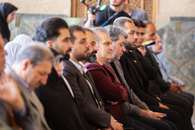 محمد مسلمی، بازیگر حوزه کودک و نوجوان در آیین رونمایی از پوستر سی و هفتمین جشنواره بین‌المللی فیلم‌های کودکان و نوجوانان