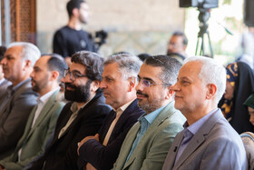 حامد جعفری، مدیر عامل بنیاد سینمایی فارابی در آیین رونمایی از پوستر سی و هفتمین جشنواره بین‌المللی فیلم‌های کودکان و نوجوانان