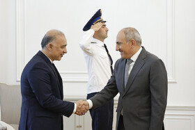 دیدار خداحافظی سفیر ایران با پاشینیان
