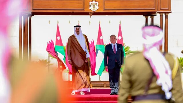 امیر قطر در اردن: تدابیری را برای حفاظت از امنیت خود اتخاذ خواهیم کرد