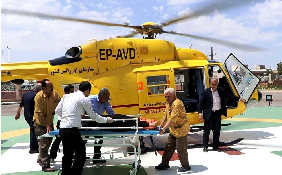 فعالیت ۵۲ پایگاه بالگرد اورژانس در کشور/ هر بالگرد سالی ۶ میلیارد هزینه دارد