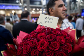 استقبال از تیم ملی کشتی ایران در فرودگاه امام خمینی (ره)