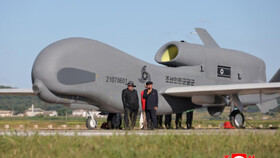 نظارت کیم جونگ اون بر آزمایش‌های پهپادی با استفاده از هوش مصنوعی