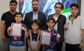 شمشیربازان نونهال قمی ۲ مدال کسب کردند