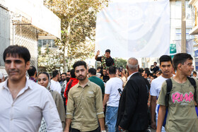 مراسم استقبال از احمد جوان؛ نایب قهرمان کشتی جهان