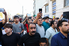مراسم استقبال از احمد جوان؛ نایب قهرمان کشتی جهان