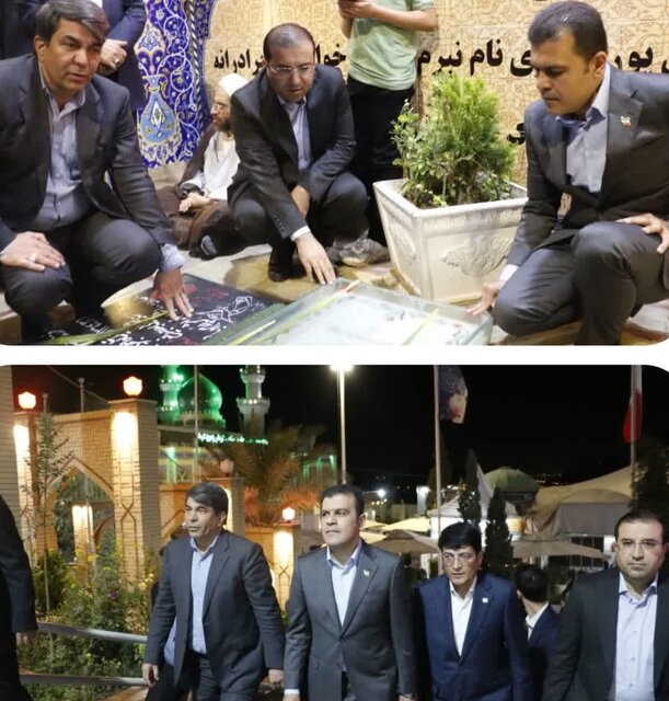 معاون علمی و فناوری رئیسجمهور وارد کرمان شد/ ادای احترام به سردار سلیمانی