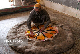 نمد مالی، هنری اصیل در قلب چهارمحال و بختیاری