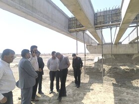 از پیشرفت ۸۵ درصدی پل دوم بهادرآباد کهنوج تا وعده پیگیری تأمین ۸۰ میلیارد تومان اعتبار