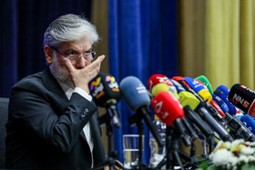 نشست خبری حسین سیمایی صراف، وزیر علوم، تحقیقات و فناوری