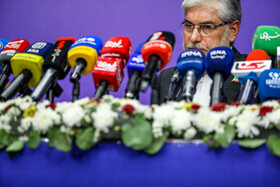 نشست خبری حسین سیمایی صراف، وزیر علوم، تحقیقات و فناوری