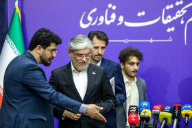 نشست خبری حسین سیمایی صراف، وزیر علوم، تحقیقات و فناوری